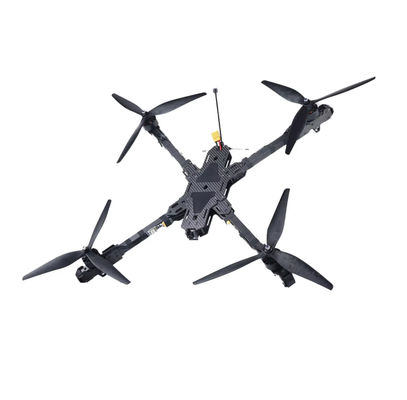 Kit drone FPV da 15 pollici per voli a lunga distanza con quadricottero in fibra di carbonio e potenza da 1,6 W/2 W/3 W
