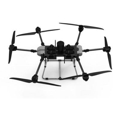 Equipped with quick-disassembly four battery compartments / front and rear folding six-rotor design / new fuselage structure / modular design / extremely strong compatibility