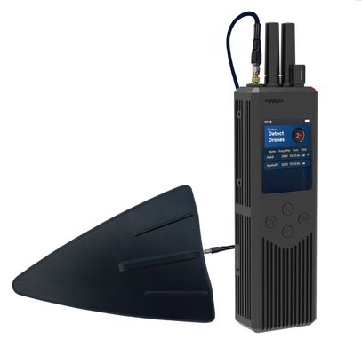 Ultra Portable Drone Jammer Operating Alone or Seamlessly Coupling with Counter Drone Guns